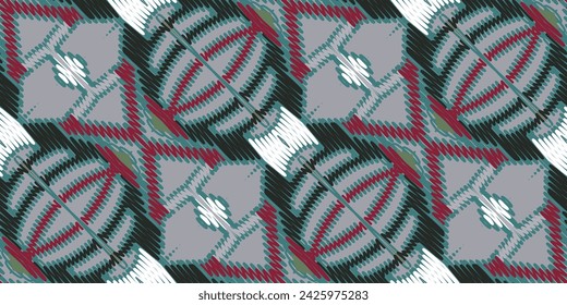 Patchwork pattern Seamless Bandana print silk Motif embroidery, Ikat embroidery vector Design for Print scandinavian pattern saree ethnic nativity gypsy pattern