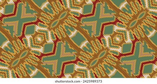 Patchwork pattern Seamless Mughal architecture Motif embroidery, Ikat embroidery vector Design for Print Texture fabric saree sari carpet. kurta vector patola saree