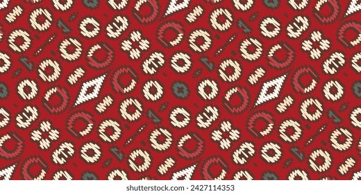 Patchwork pattern Seamless Mughal architecture Motif embroidery, Ikat embroidery vector Design for Print egyptian hieroglyphs tibetan geo pattern