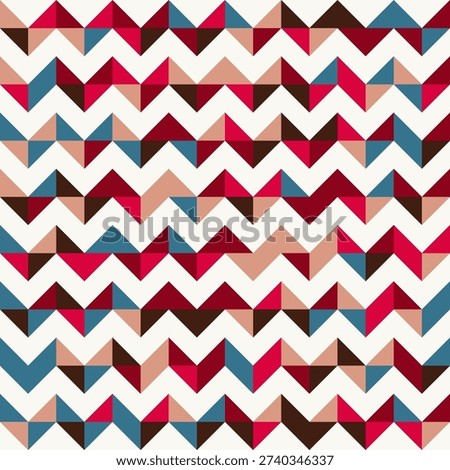 Patchwork Quilt Grid Mosaic Pattern in neutral colors for Quilting, Tiling, and Abstract Backgrounds