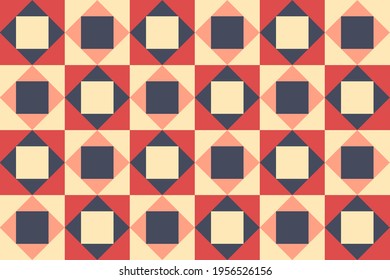 patchwork, seamless pattern. vector illustration. rustic background, blanket texture. texture of a rustic patchwork quilt.