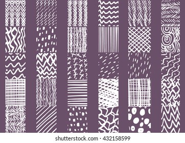 Patchwork tile seamless pattern