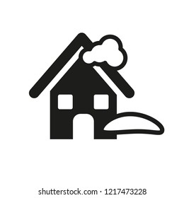 patchy fog icon. Trendy patchy fog logo concept on white background from Weather collection. Suitable for use on web apps, mobile apps and print media.