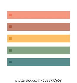 Patel Colorful To Do List and Goals Bullet in Square Vector Illustration Aesthetic for Social Media Post and Print