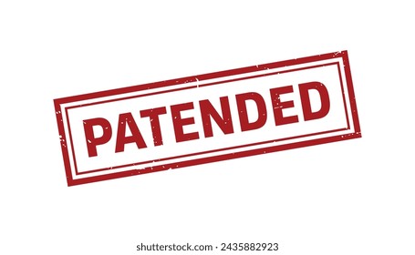 Patended Stamp,Patended Grunge Square Sign