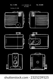 Patent Art For Box Camera 1948