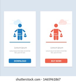 Patent, Conclusion, Court, Judgment, Law  Blue and Red Download and Buy Now web Widget Card Template. Vector Icon Template background