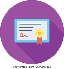 Patent icon vector image. Can also be used for Entrepreneurship. Suitable for mobile apps, web apps and print media.