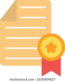 Design de ícone de vetor de linha de patente