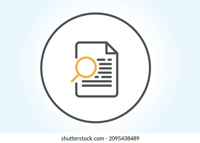 patent list icon vector design