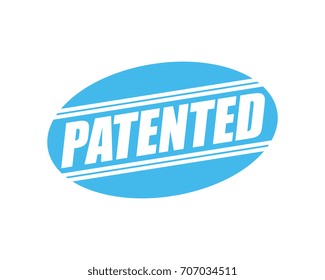 Patented. Blue