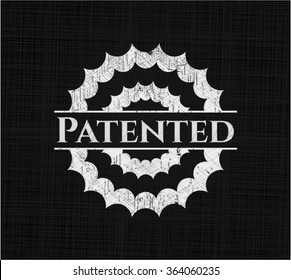 Patented chalk emblem