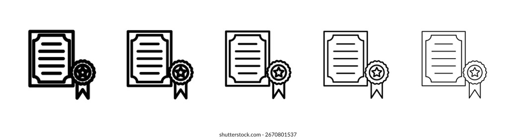 Patented icon Vector Art Illustration