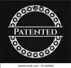 Patented on blackboard
