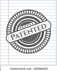 emblema de pinzas patentadas