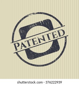 Patented rubber texture