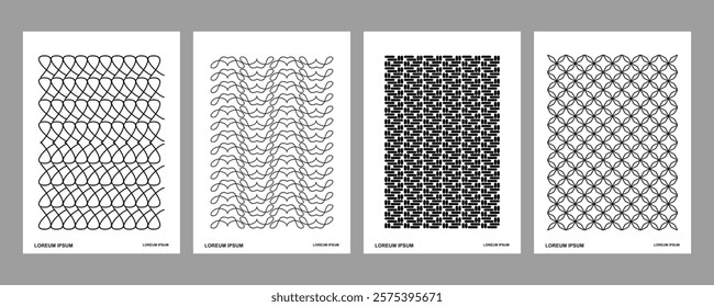 A patern pattern with a unique shape, namely another form of a line.