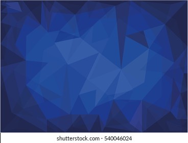 patern vector triangle blue background