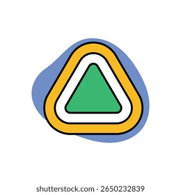 Path Icon vector stock illustration