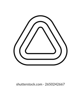 Path Icon vector stock illustration