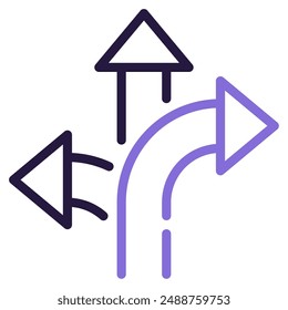 Path icon for web, app, infographic, etc