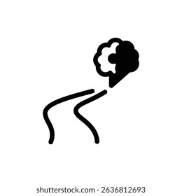 Path Leading to Mind Symbolizing Direction and Mental Clarity