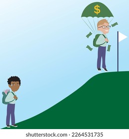 camino al éxito: educación frente al dinero