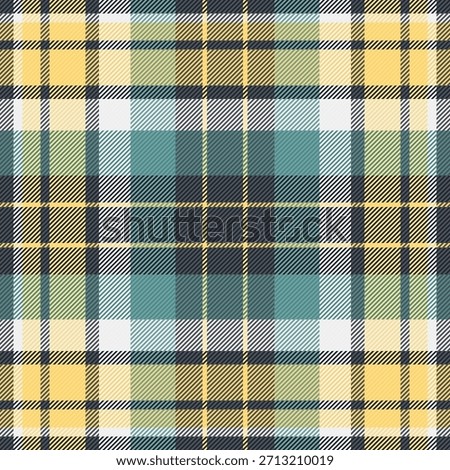 Path tartan check seamless, rectangle texture background fabric. Creation textile pattern vector plaid in pastel and amber colors palette.