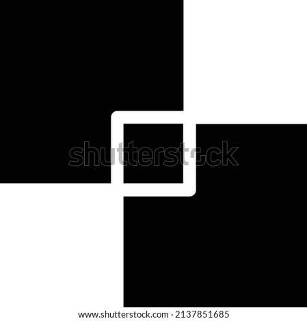 Pathfinder Icon, Design Tool Sign And Symbol Isolated On White Background.