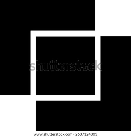 Pathfinder vector icon. Merge flat sign design. Combine symbol pictogram