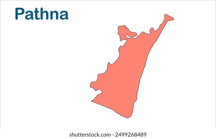 Pathna subdivision map, Sahibganj District, Jharkhand state, Republic of India, Government of Jharkhand, Indian territory, Eastern India, politics, village, tourism