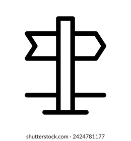 Pathway Icon Vector Symbol Design Illustration
