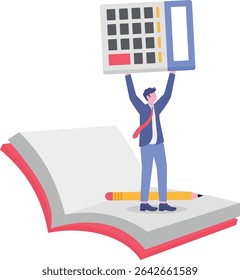 Pathway to knowledge with academic training and education.

