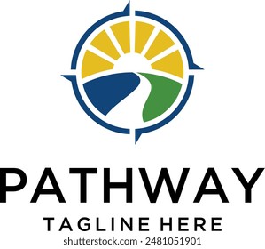 pathway logo images, vector stock