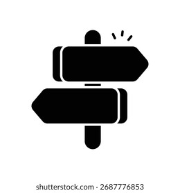 Icono de Vector de Vector de camino ilustración de stock