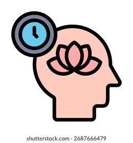 Elemento de icono de paciencia para el diseño