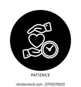 Ícone de Ilustração do Mini Paciência. Use Para Conceitos Modernos, Impressão, Ui, Kit Ux, Desenvolvimento De Web E Aplicativos. Vetor Relacionado Ao Financiamento De Negócios, Gestão E Muito Mais
