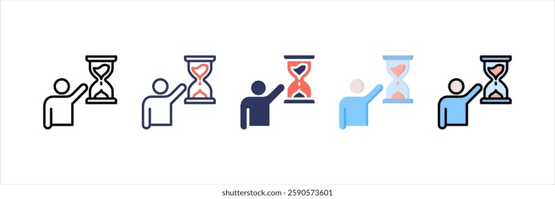Patience Multi Style Icon Set