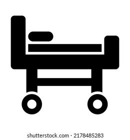 cama de paciente Diseño de conceptos modernos, ilustración vectorial