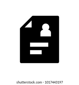 patient card vector icon
