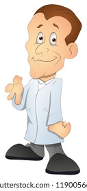 Patient - Cartoon Character- Vector Illustration