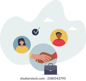 Patient centered care and medical support from doctor.Healthcare service with effective and quality attitude.flat characters.