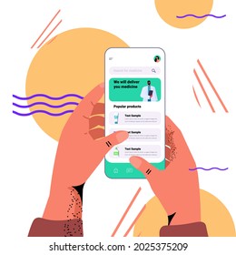 patient discussing with doctor on smartphone screen online medical consultation healthcare medicine concept