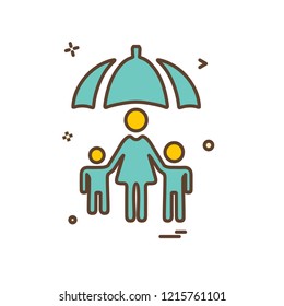 Patient icon design vector
