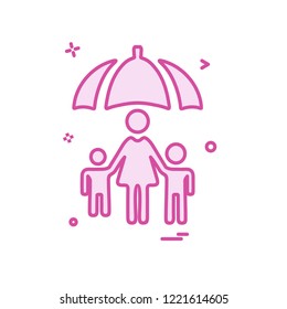 Patient icon design vector