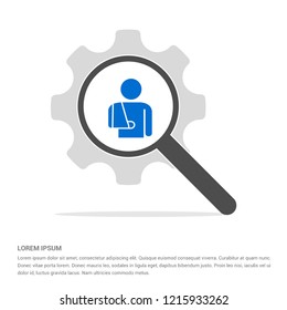 patient, icon - Free vector icon
