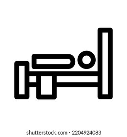 patient icon or logo isolated sign symbol vector illustration - high quality black style vector icons
