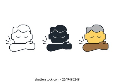 patient icons  symbol vector elements for infographic web