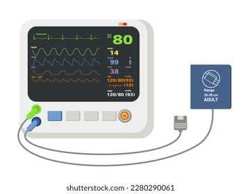 Máquinas o equipos de monitorización de pacientes utilizados para monitorizar constantemente a los pacientes a través de diversos signos vitales y sistemas de advertencia para detectar y registrar cambios en el bienestar del paciente. Supervisión crítica. 