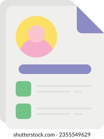 flacher Icon-Design-Stil 